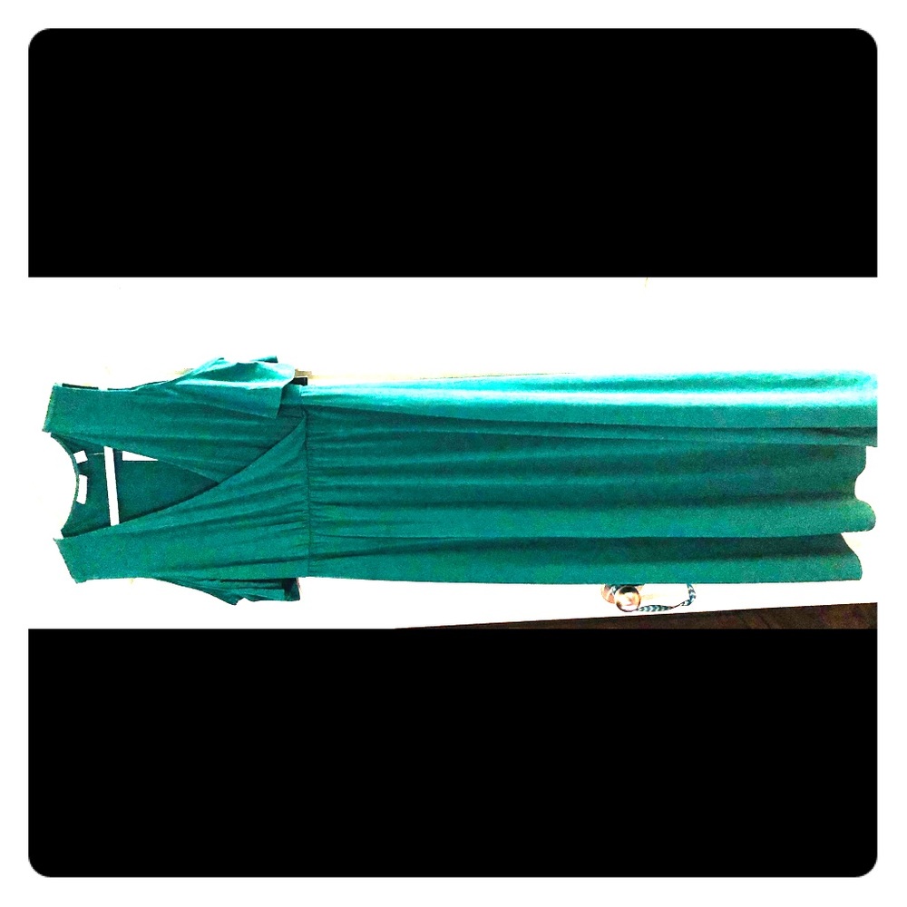NWT Jade Green Maxi Dress
